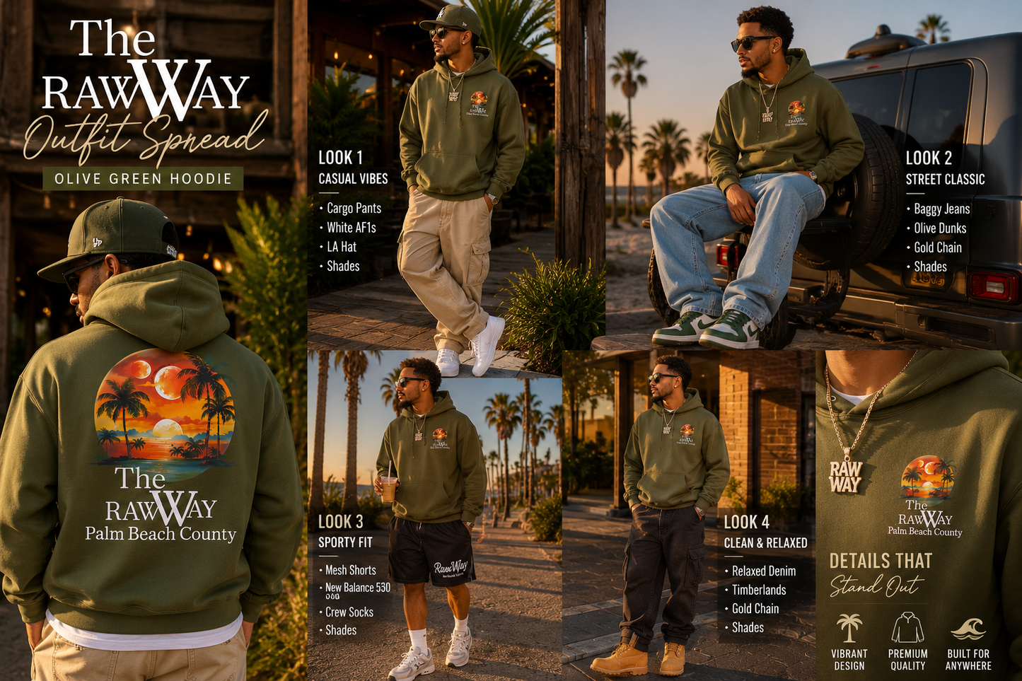 Sunny Palm Beach County Hoodie