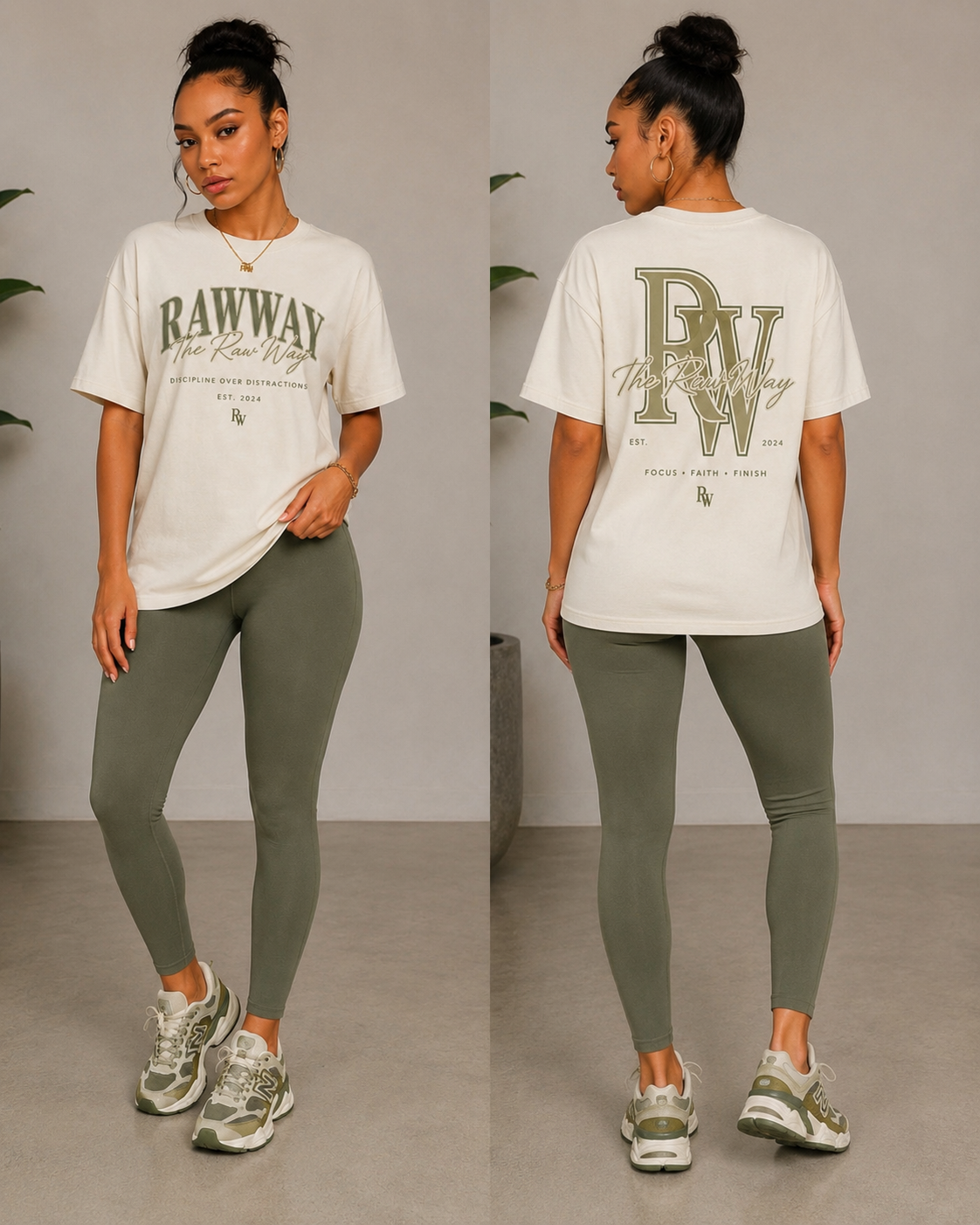 Olive Muse Tee