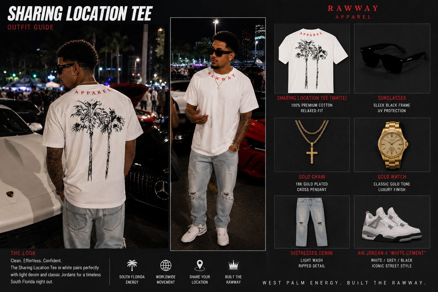 The Twin Palms Tee