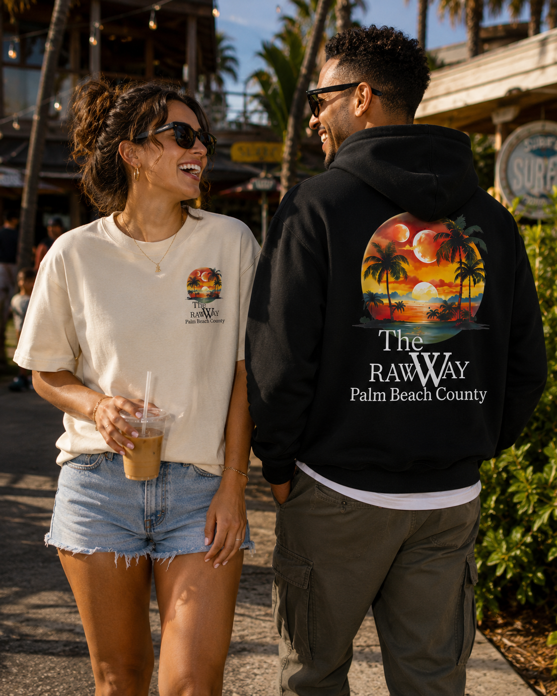 Sunny Palm Beach County Hoodie
