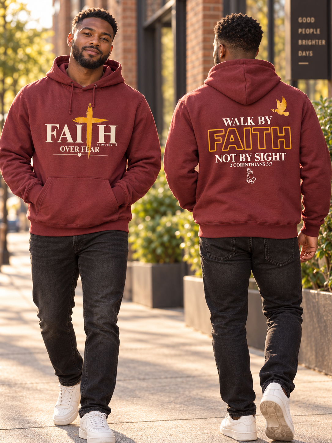 Walk By Faith Hoodie