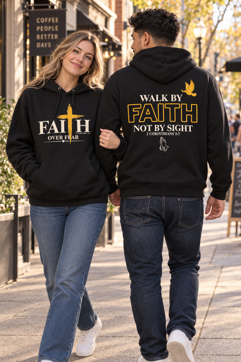 Walk By Faith Hoodie