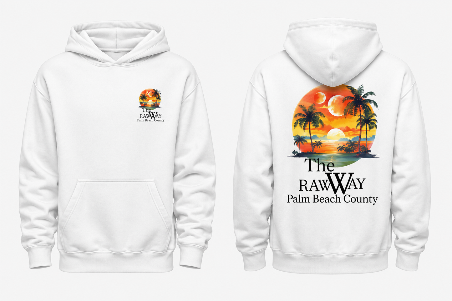 Sunny Palm Beach County Hoodie