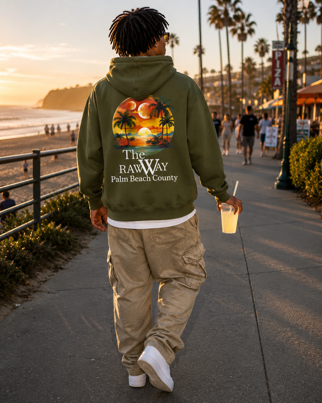 Sunny Palm Beach County Hoodie