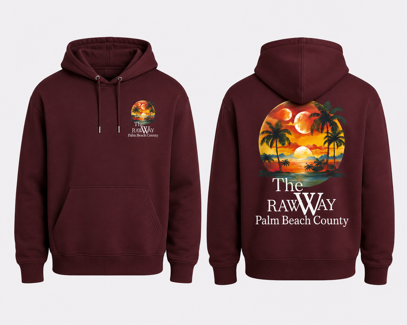 Sunny Palm Beach County Hoodie