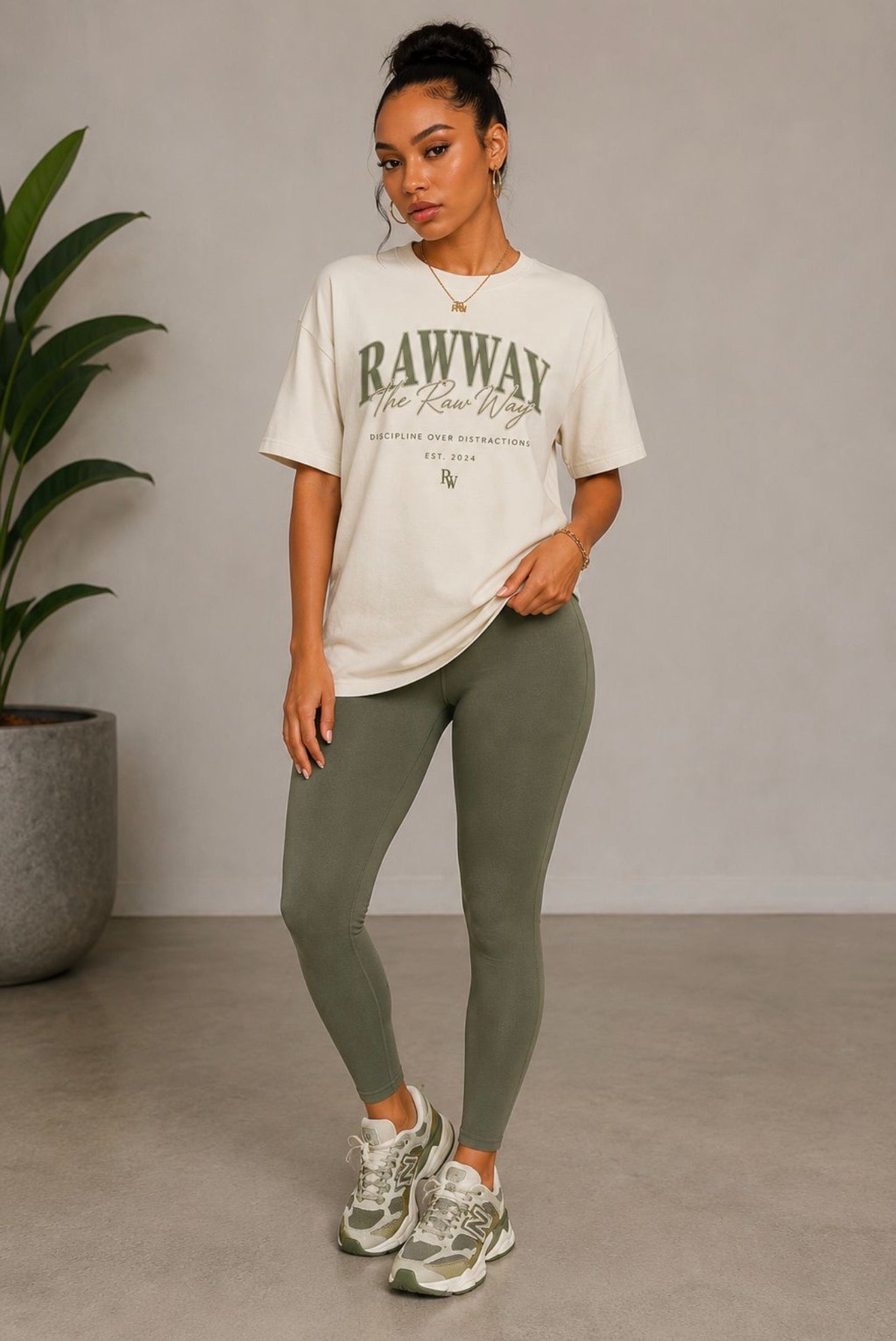 Olive Muse Tee