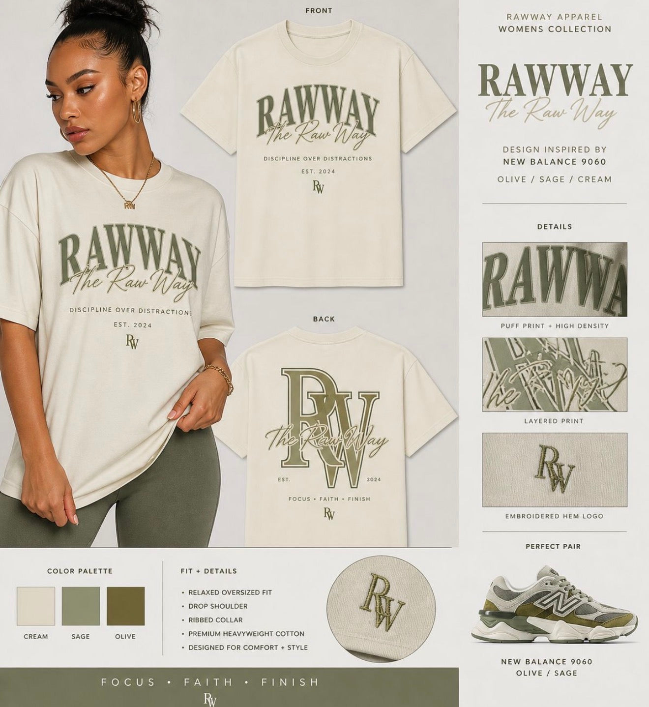 Olive Muse Tee